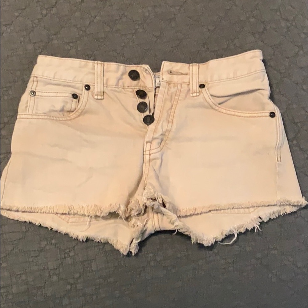 Free People Denim Shorts